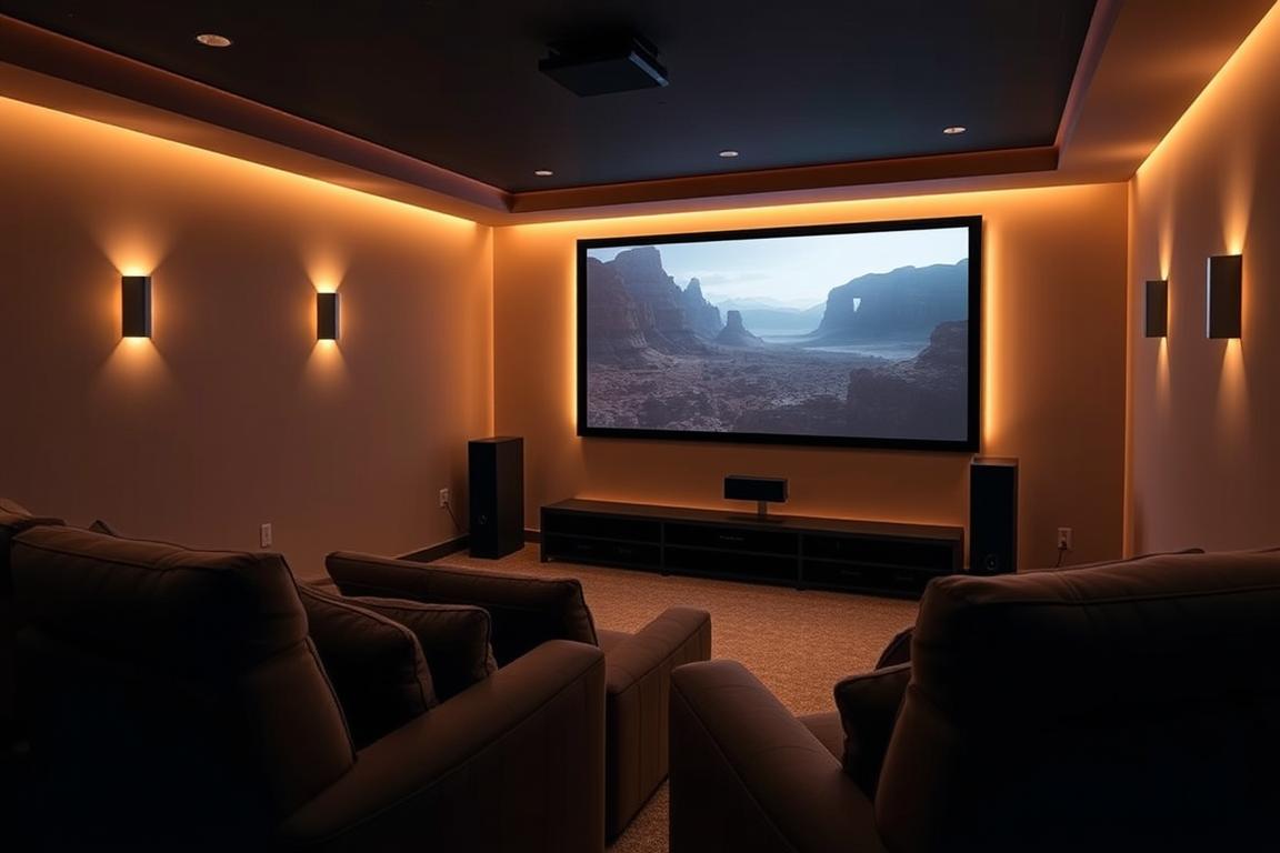 Beleuchtung anpassen im Heimkino