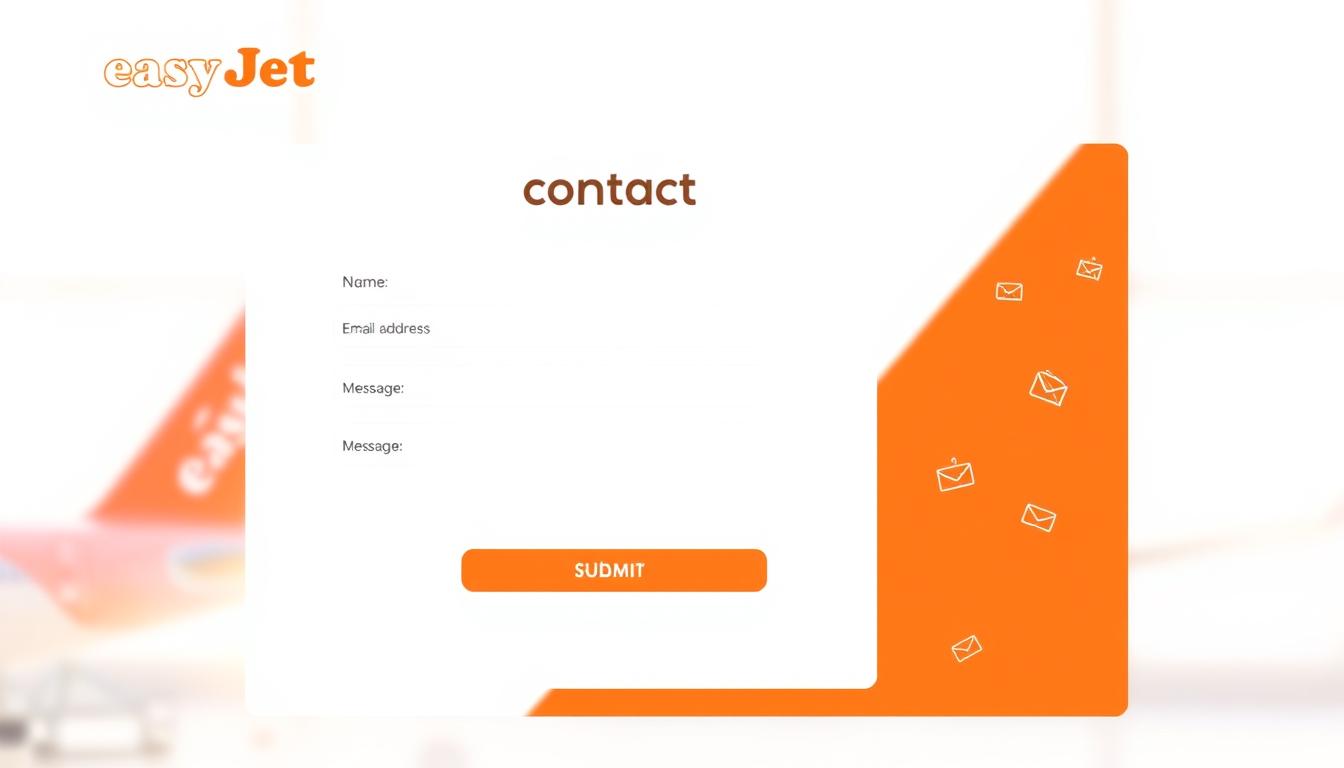 EasyJet Kontaktieren Formular