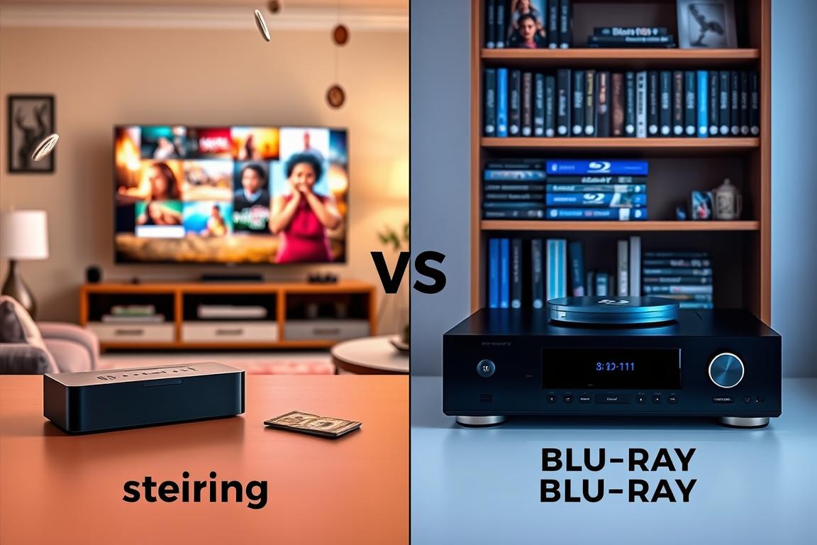 Kostenanalyse Streaming vs Blu-Ray