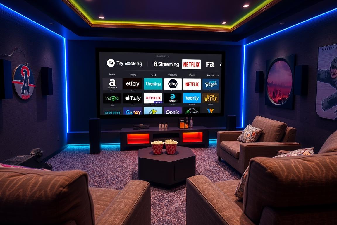 Streamingdienste für Heimkino