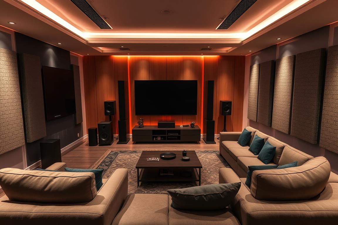 Surround-Sound Aufbau