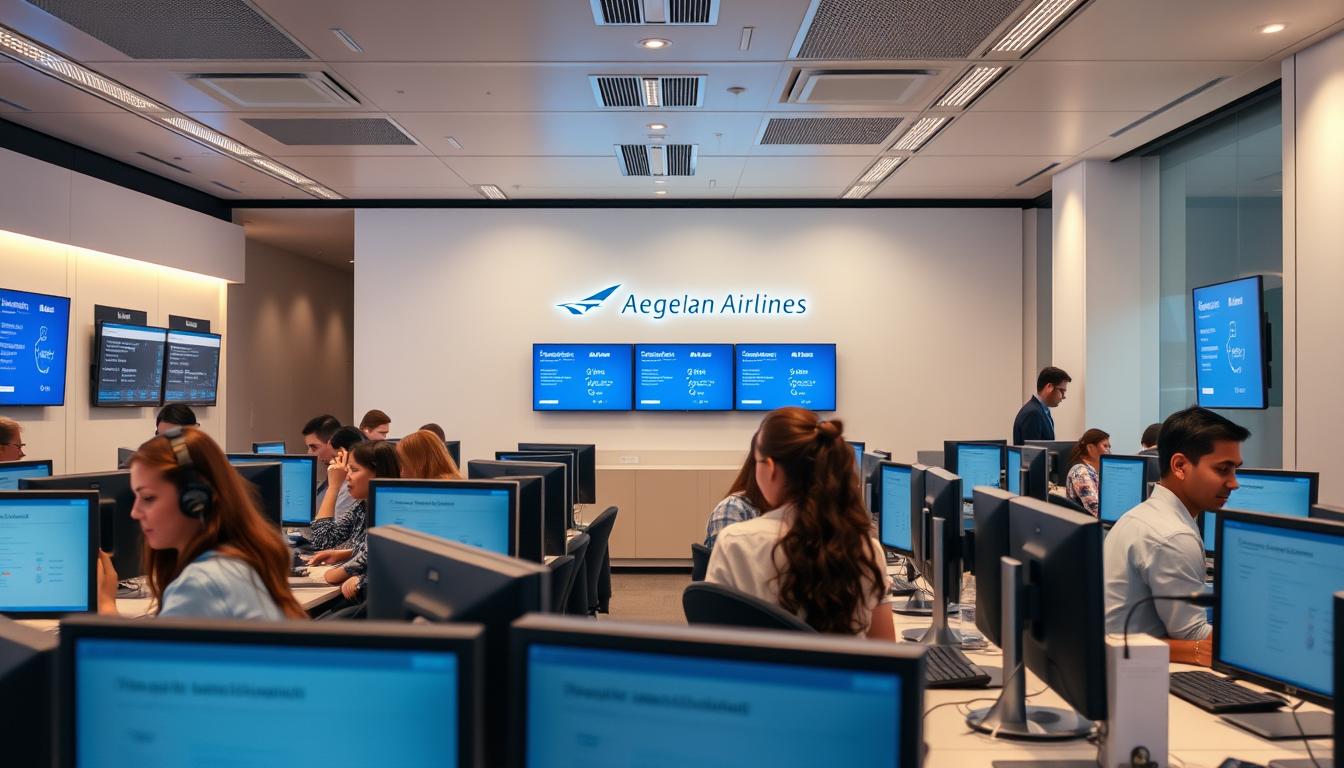Wie kann ich Aegean Airlines kontaktieren?