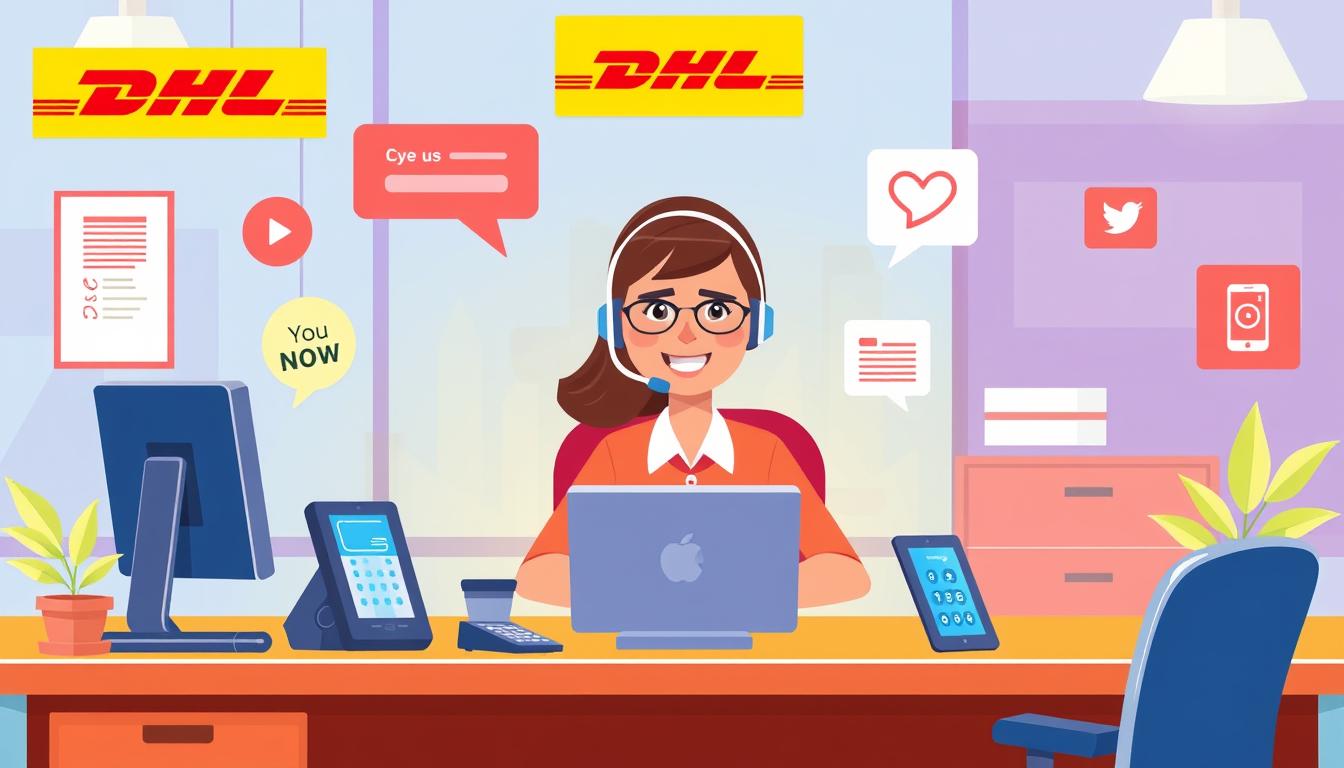 Wie kann ich DHL kontaktieren?