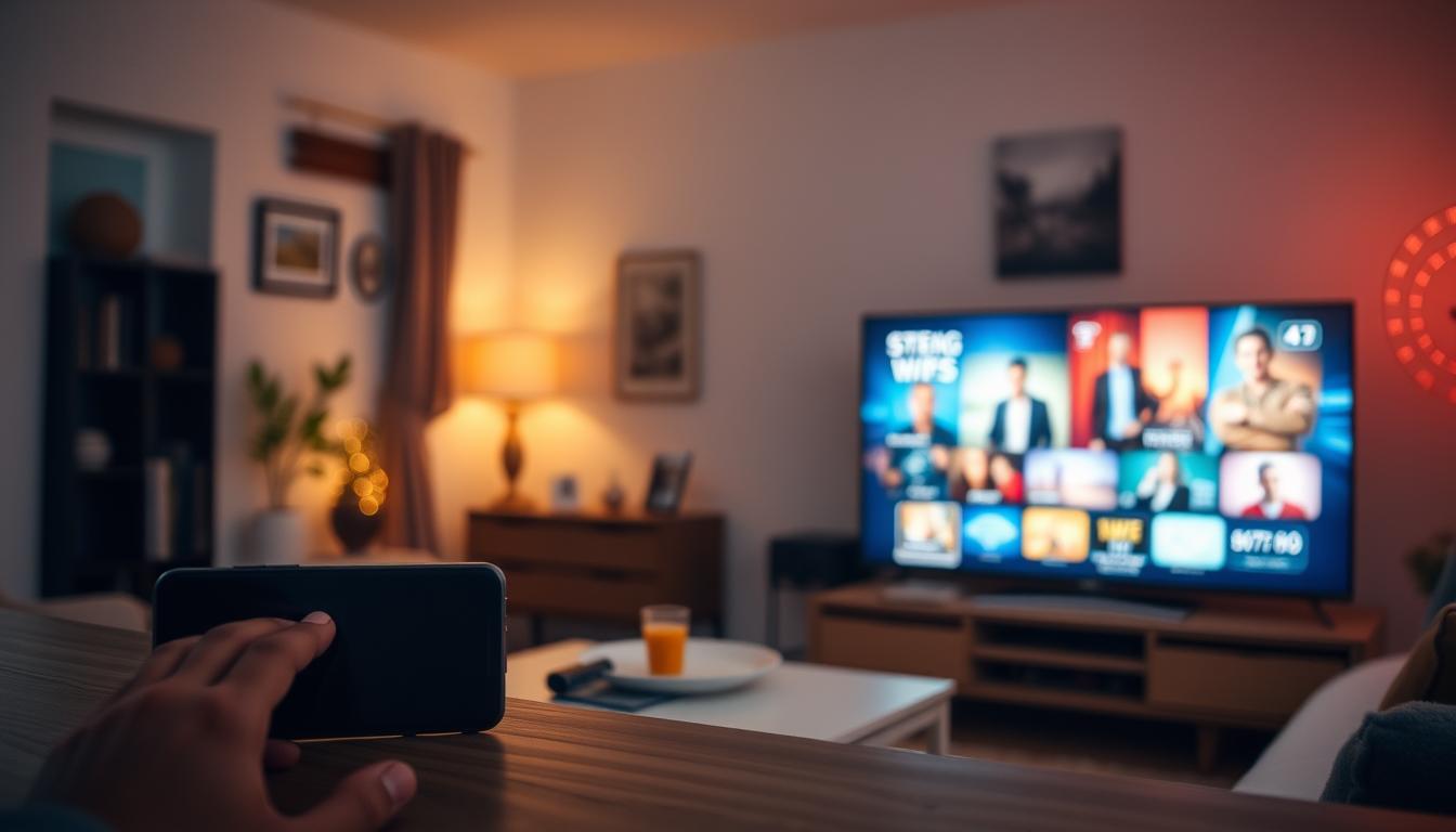 smartphone mit tv verbinden wlan
